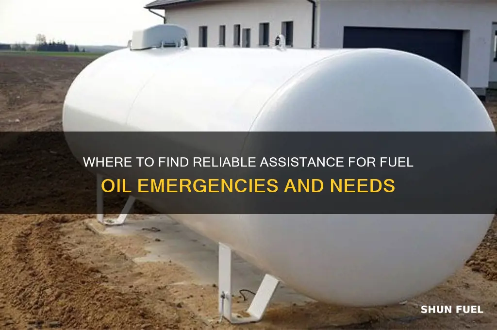 were can you get help with fuel oil