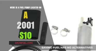 Where to Find the Fuel Pump on a 2001 S10