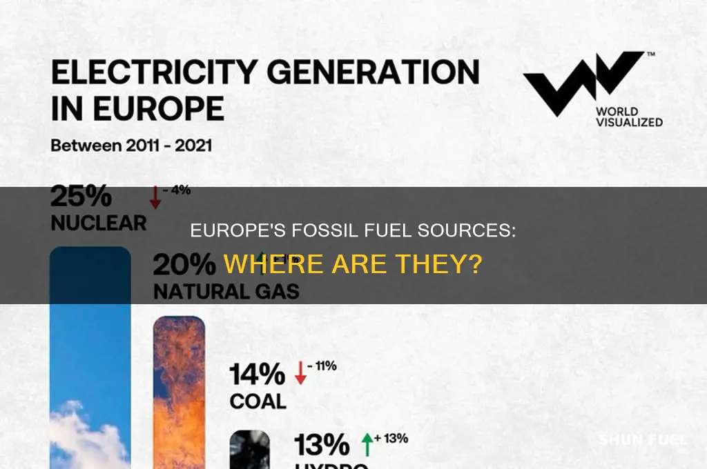 were is europes primary fossil fuels