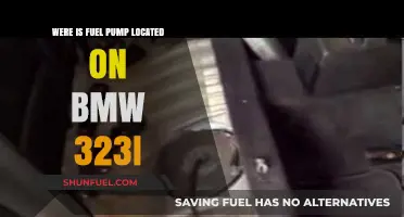 BMW 323i Fuel Pump Location: A Comprehensive Guide
