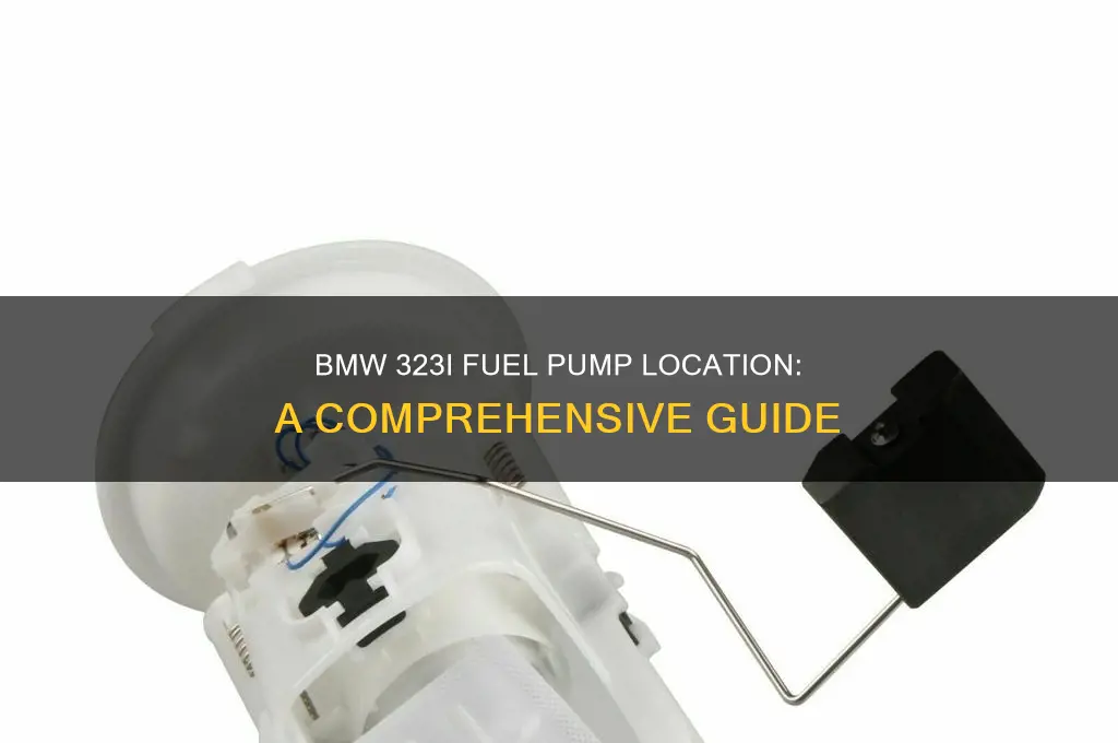 were is fuel pump located on bmw 323i