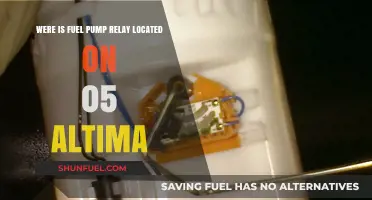 Where to Find the Fuel Pump Relay in a 2005 Altima