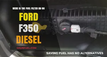 Locating the Fuel Filter on Your '06 Ford F350 Diesel
