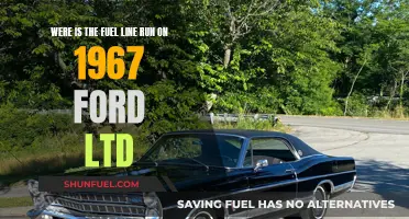 Ford LTD Fuel Line: 1967 Edition Routing Guide