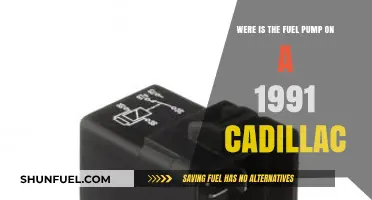 Locating the Fuel Pump on a 1991 Cadillac: A Quick Guide