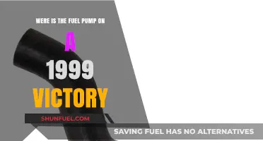 Locating the Fuel Pump on a 1999 Victory Motorcycle Guide