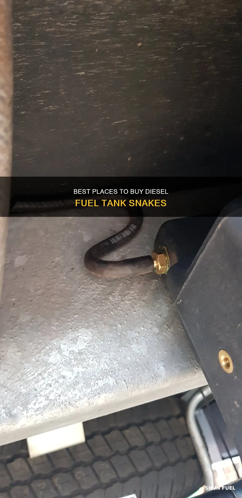 were to buy diesel fuel tank snake