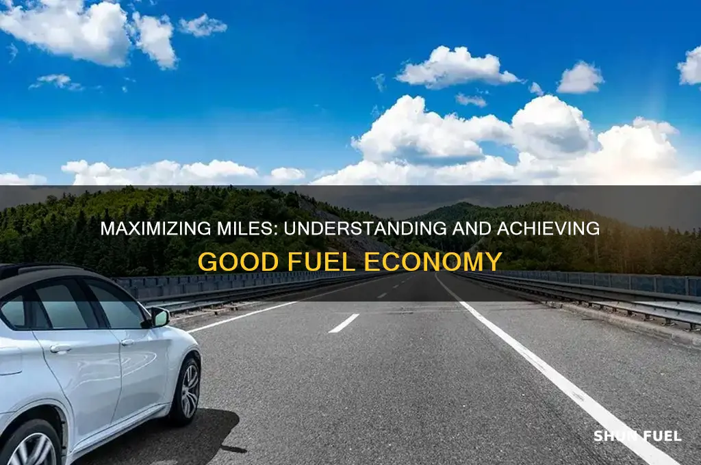 what a good fuel economy