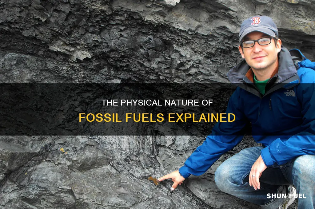 what accounts for the physical phase of a fossil fuel