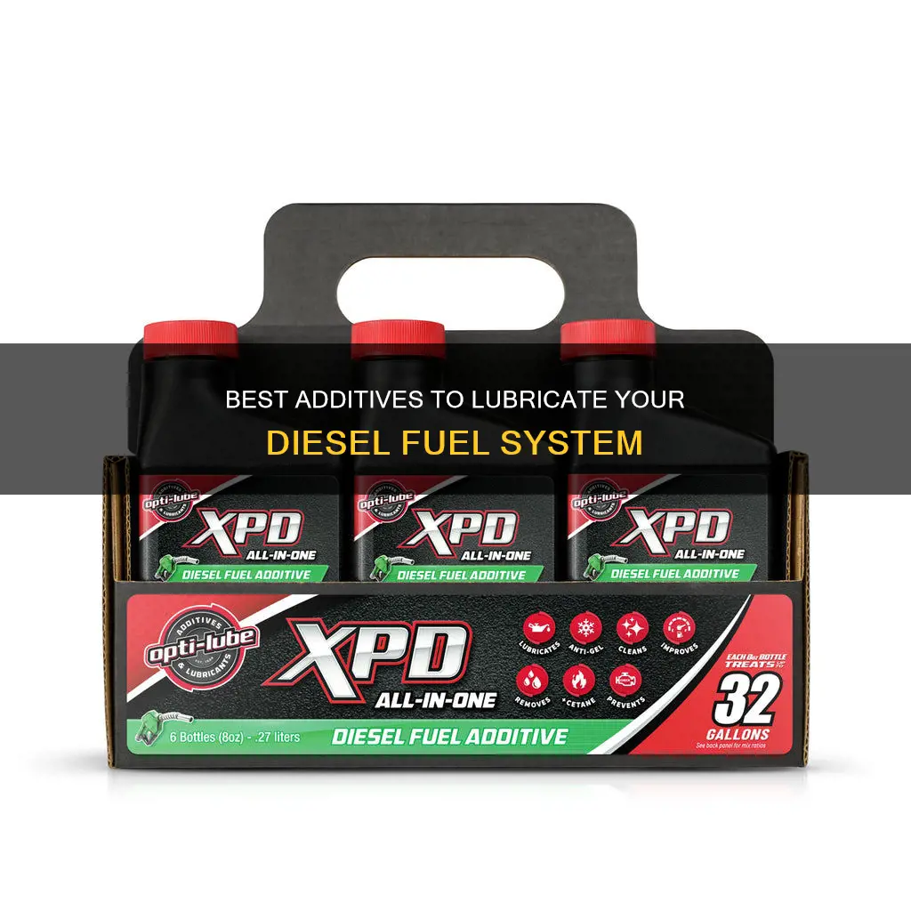 what additive to use to lubricate fuel system in diesel