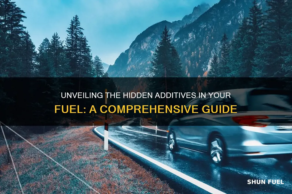 what additives are in fuel