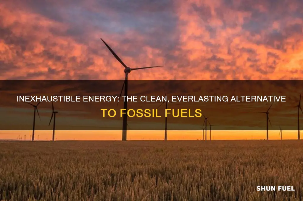 what advantage do inexhaustible energy sources have over fossil fuels