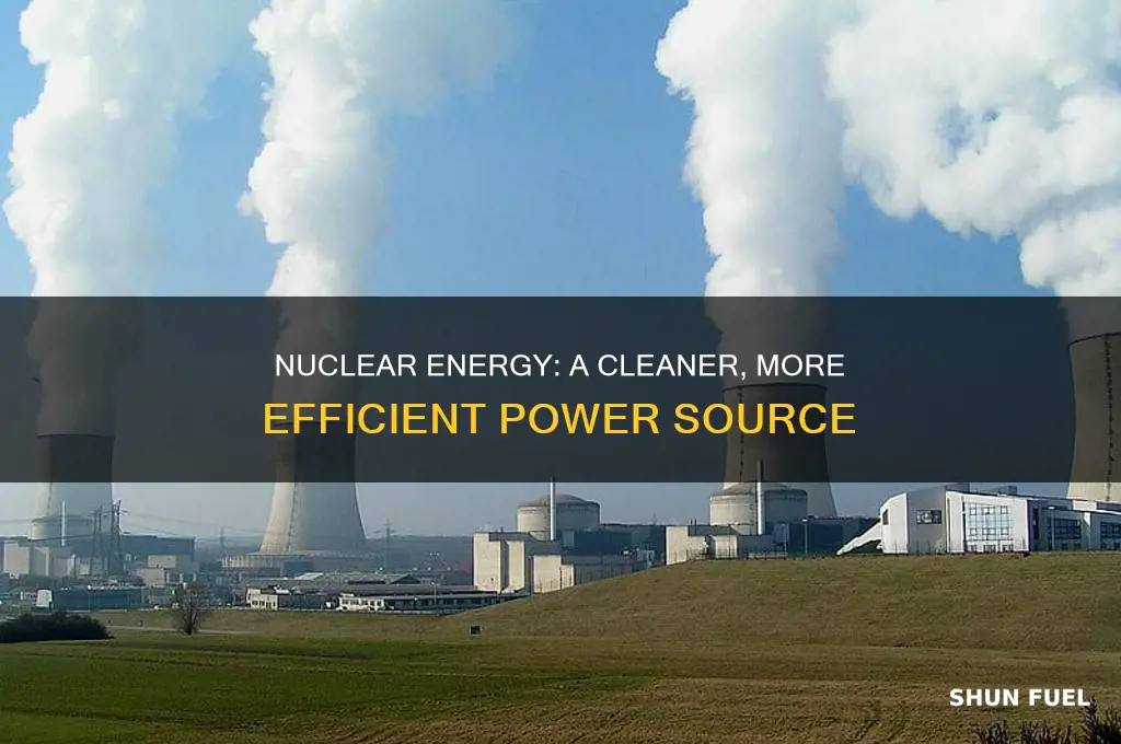 what advantages does nuclear energy have over fossil fuels