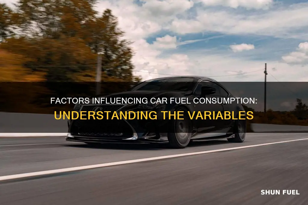 what affects car fuel consumption