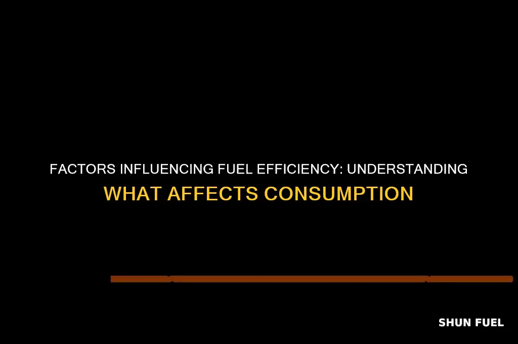 what affects fuel consumption
