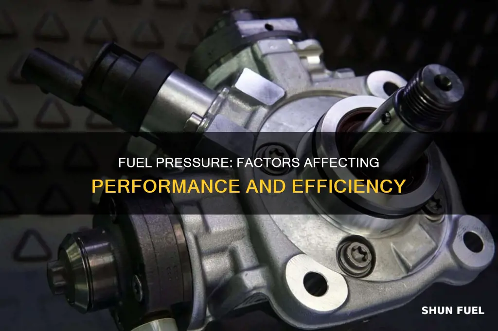 what affects fuel pressure