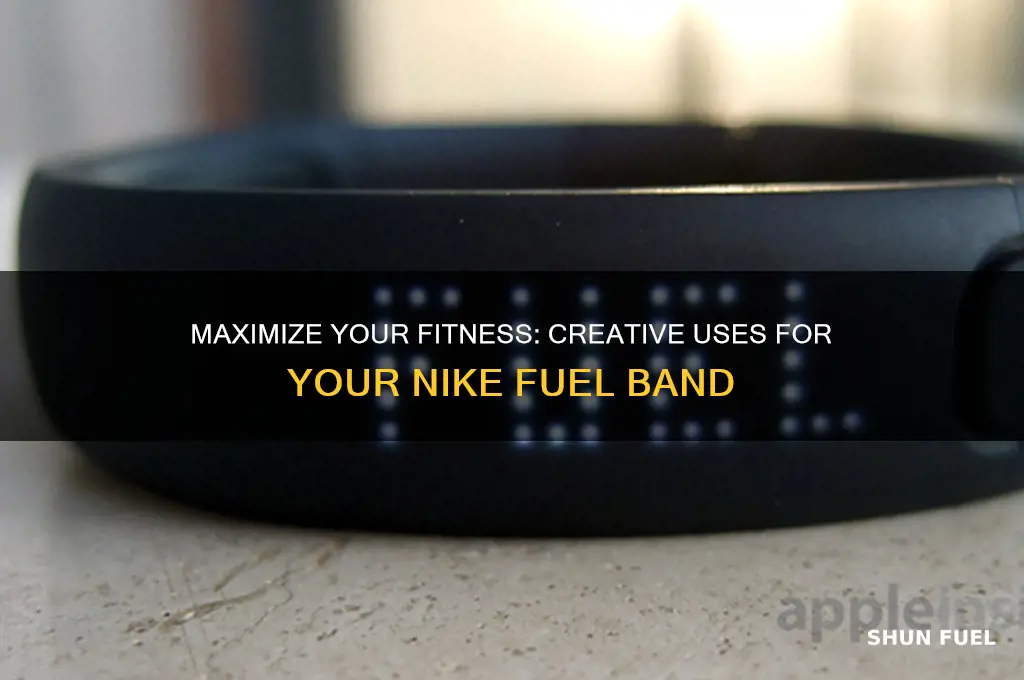 what all can you do with a nike fuel band