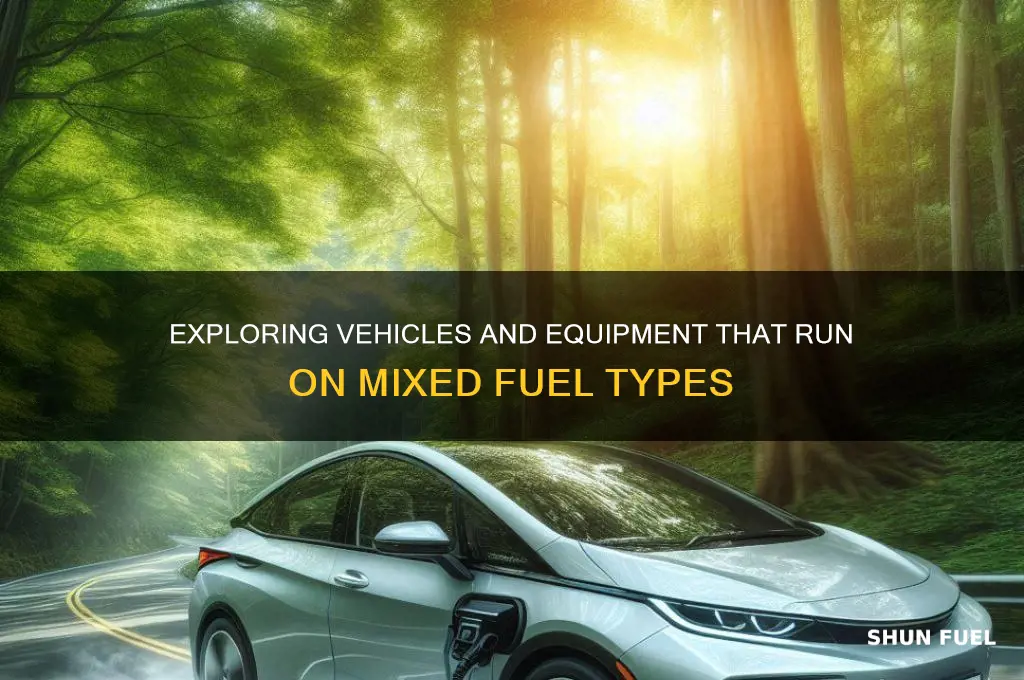 what all takes mixed fuel