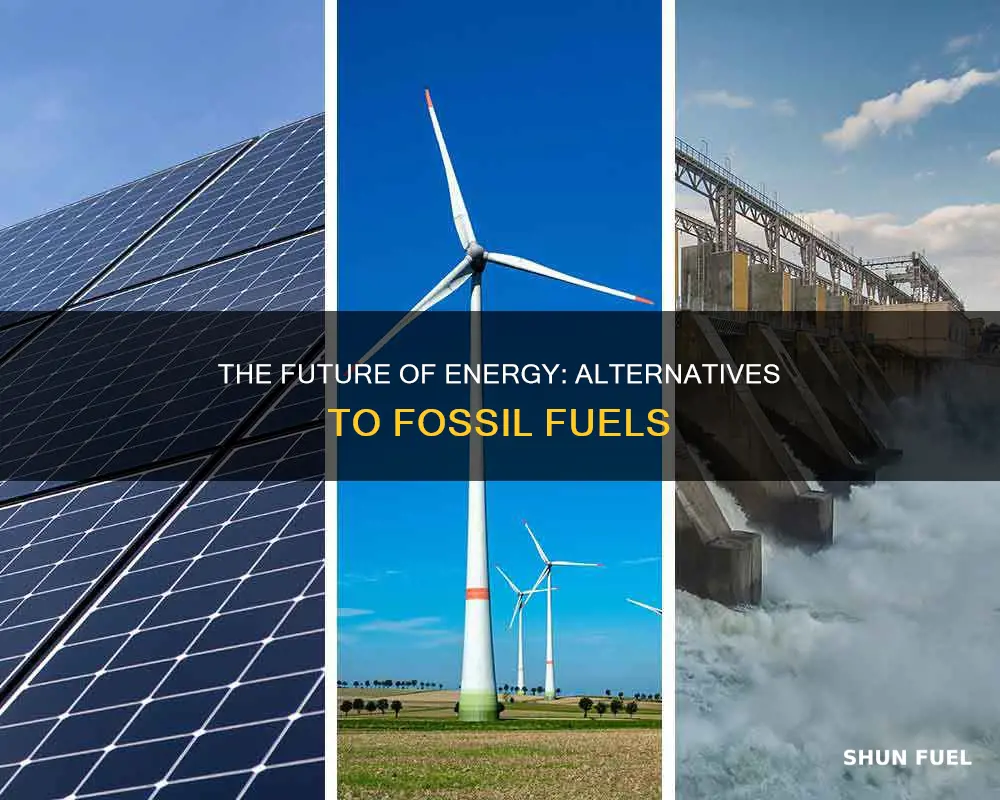 what alternative energy sources can replace fossil fuels