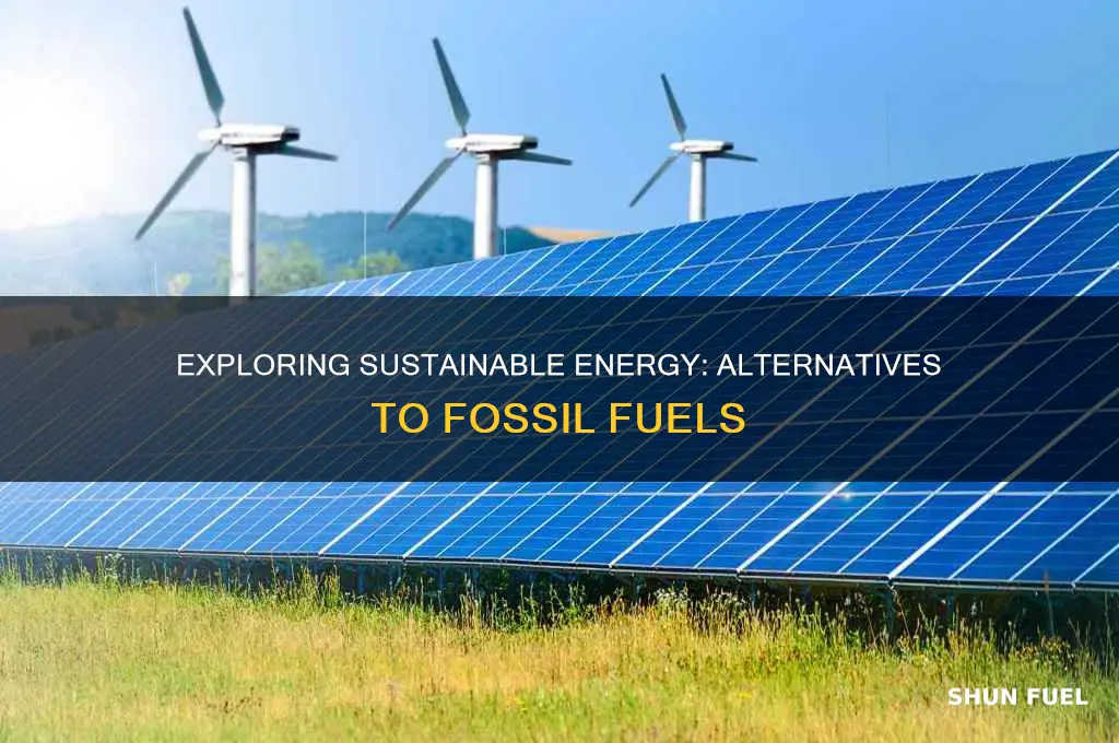 what alternatives to fossil fuels are scientists researching