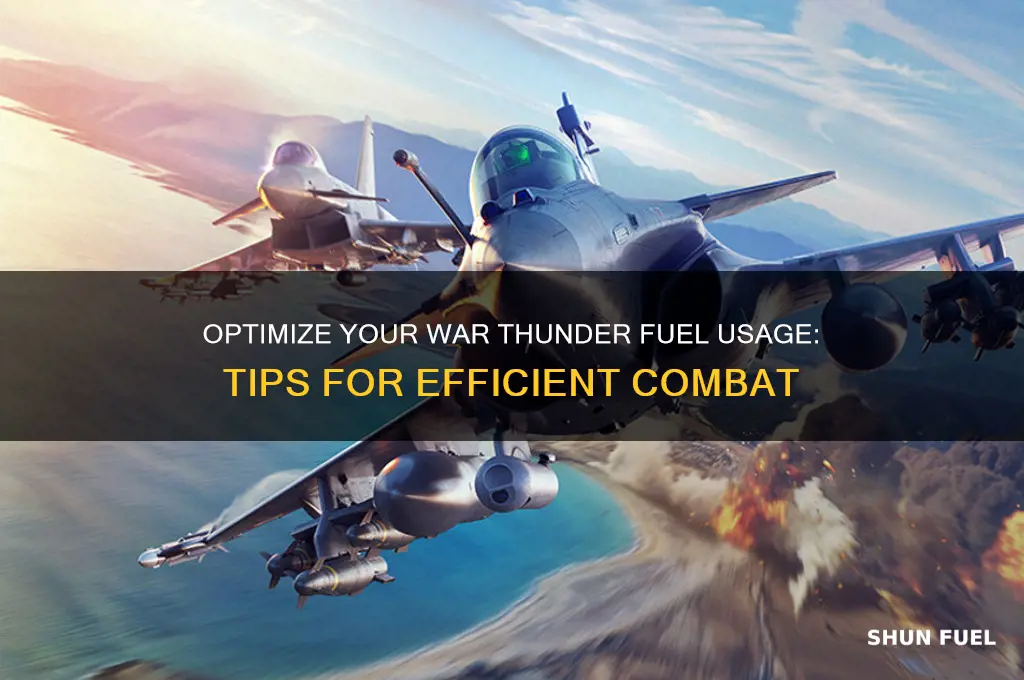 what amount of fuel should you use war thunder