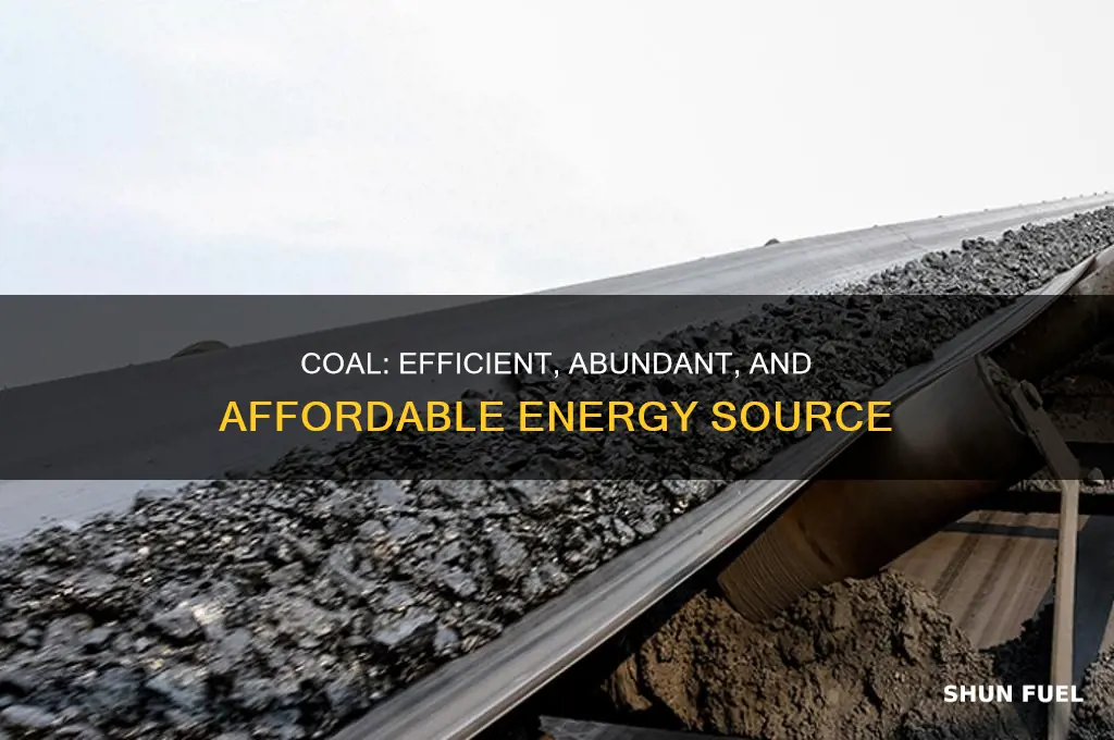 what are 3 benefits of coal over other fossil fuels
