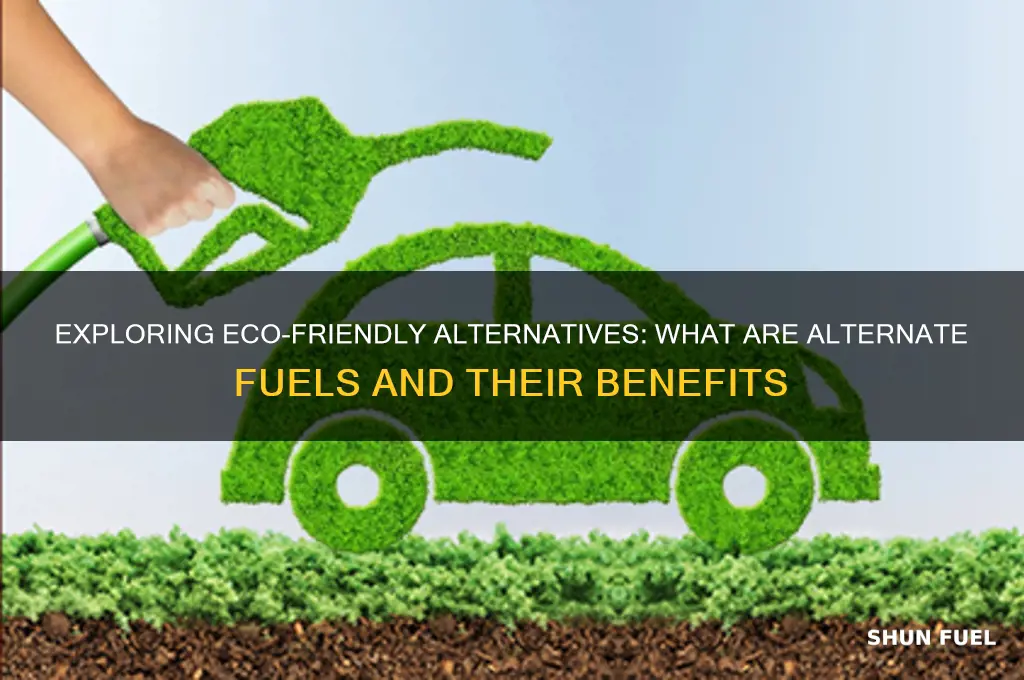 what are alternate fuels