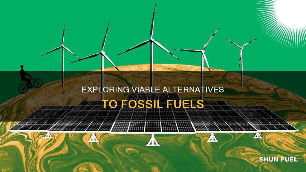 what are alternate resources that can replace fossil fuels