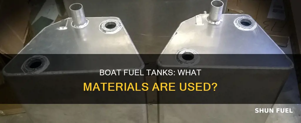 what are boat fuel tanks made of