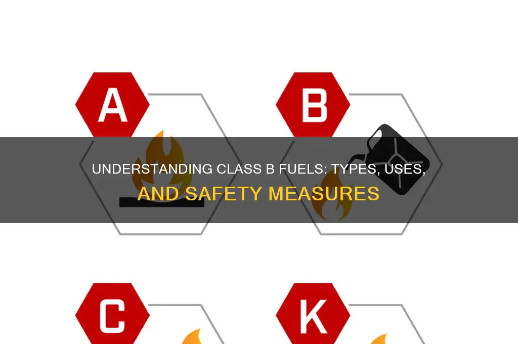 what are class b fuels