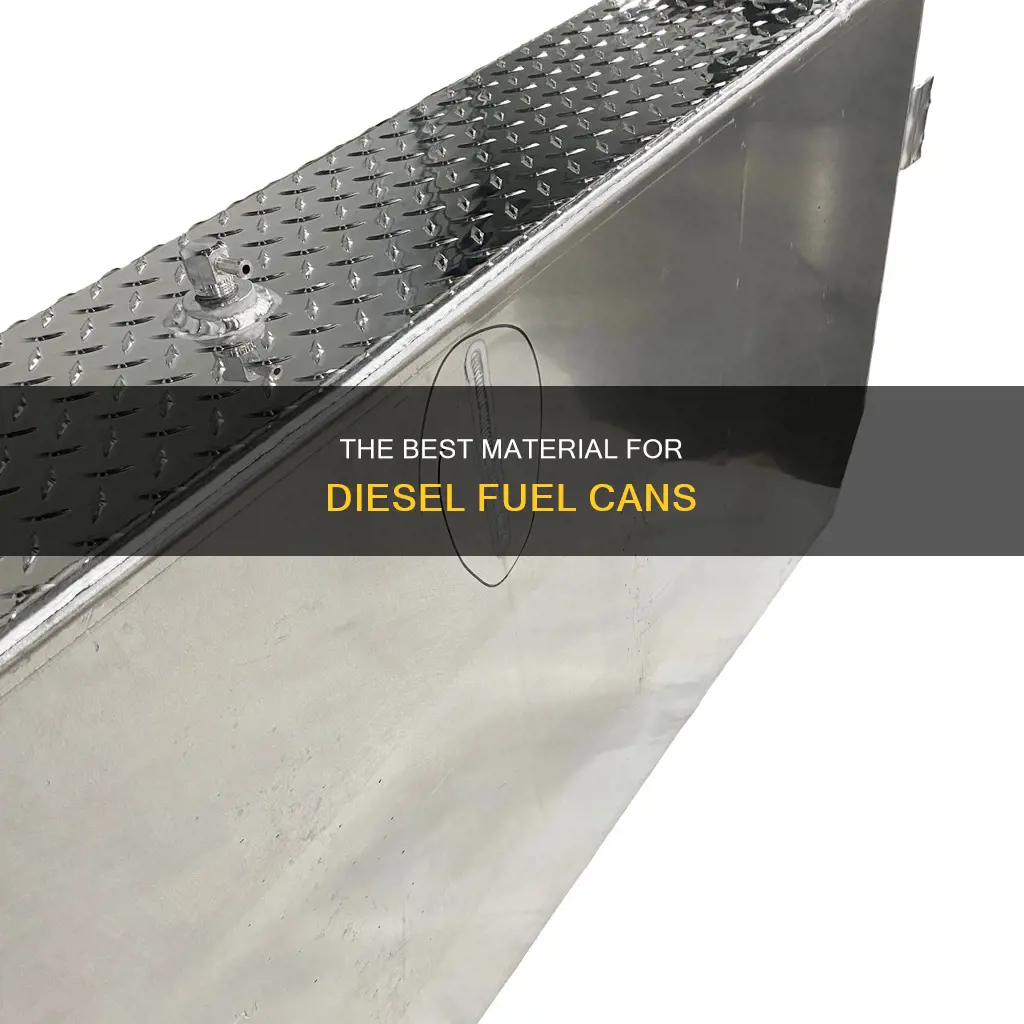 what are diesel fuel cans made of