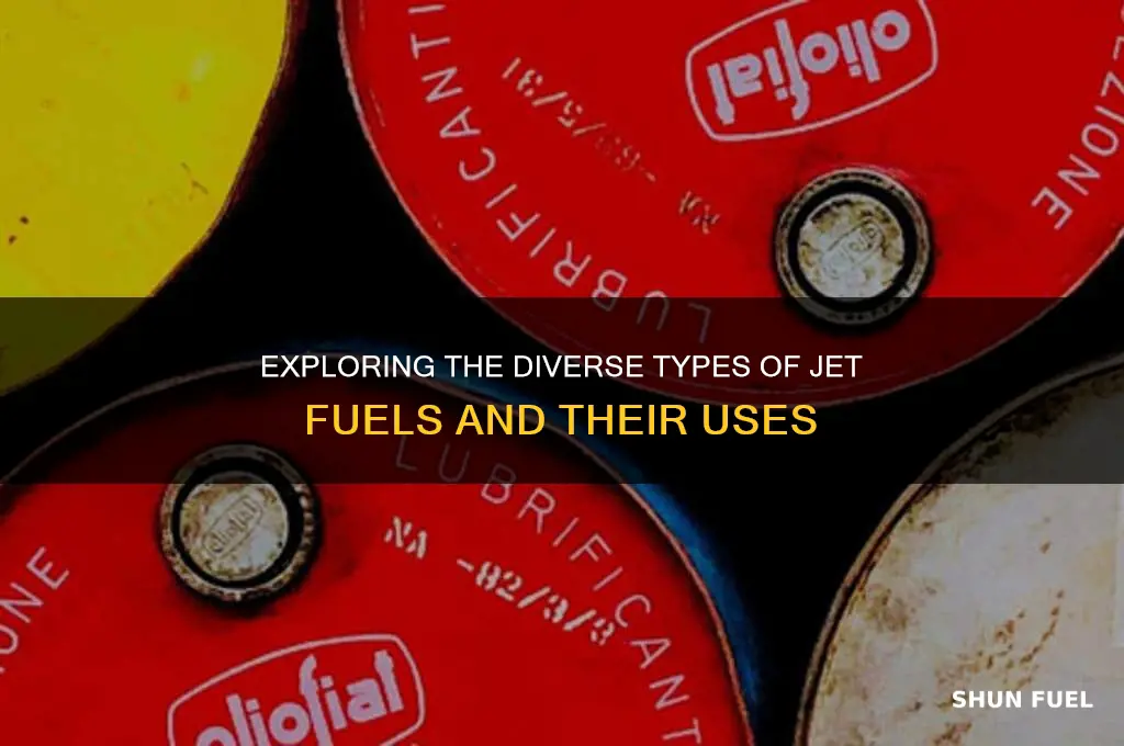 what are different jet fuels