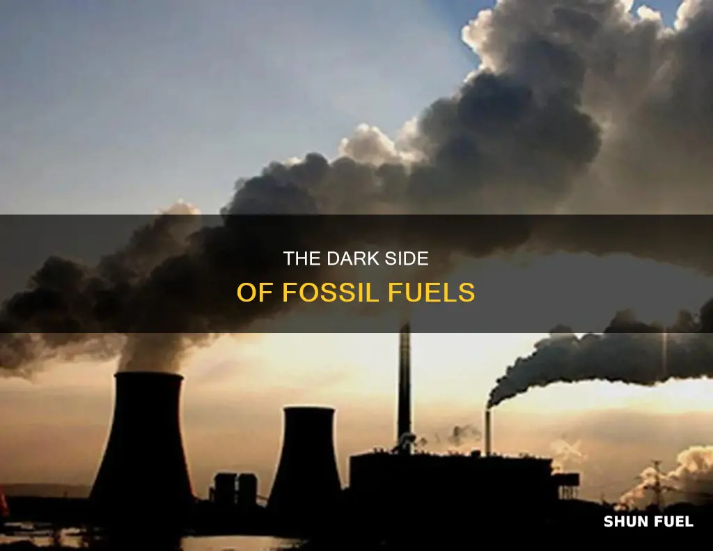 what are disadvantages of using traditional fossil fuels class