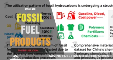 The Many Products of Fossil Fuels