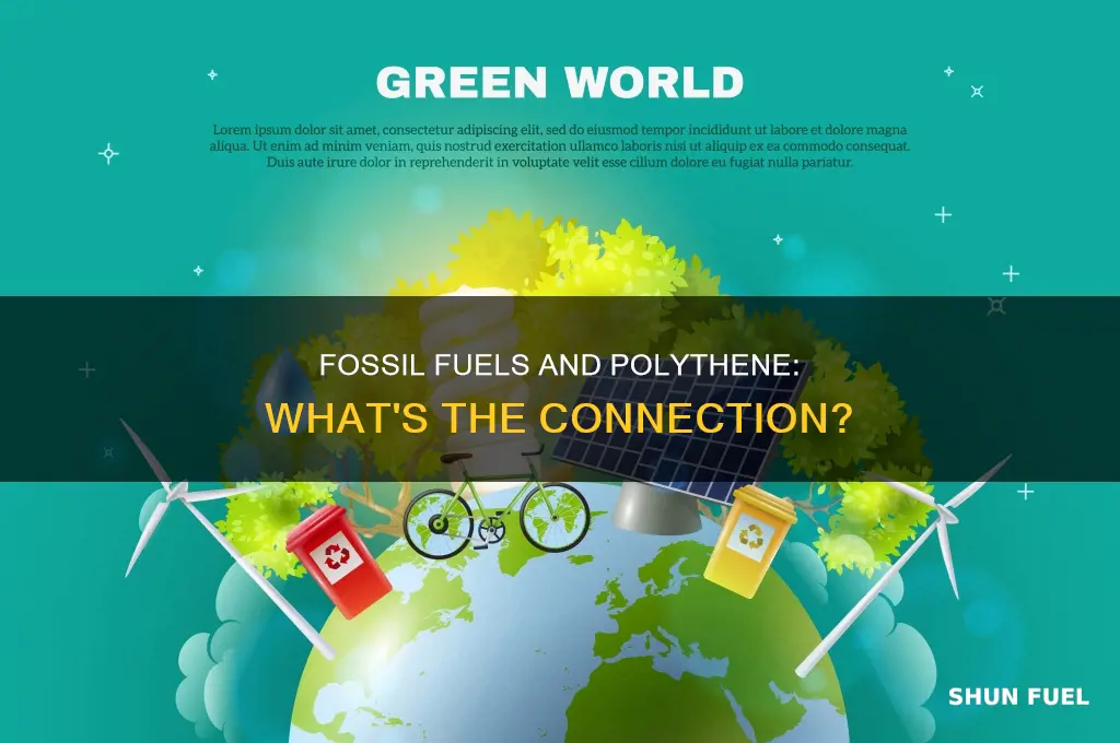 what are fossil fuels made of polythene