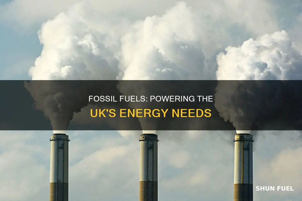 what are fossil fuels used for in the uk
