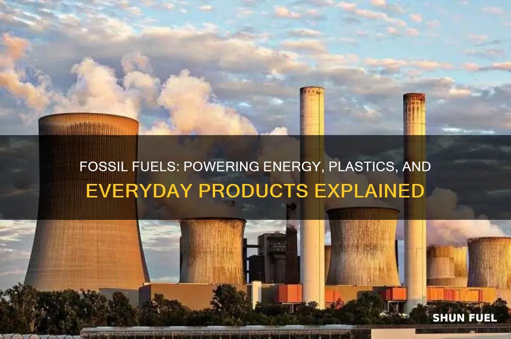 what are fossil fuels used to create