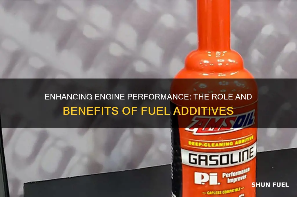 what are fuel additives used for