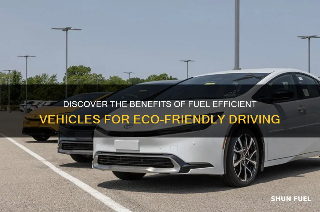 what are fuel efficient vehicles