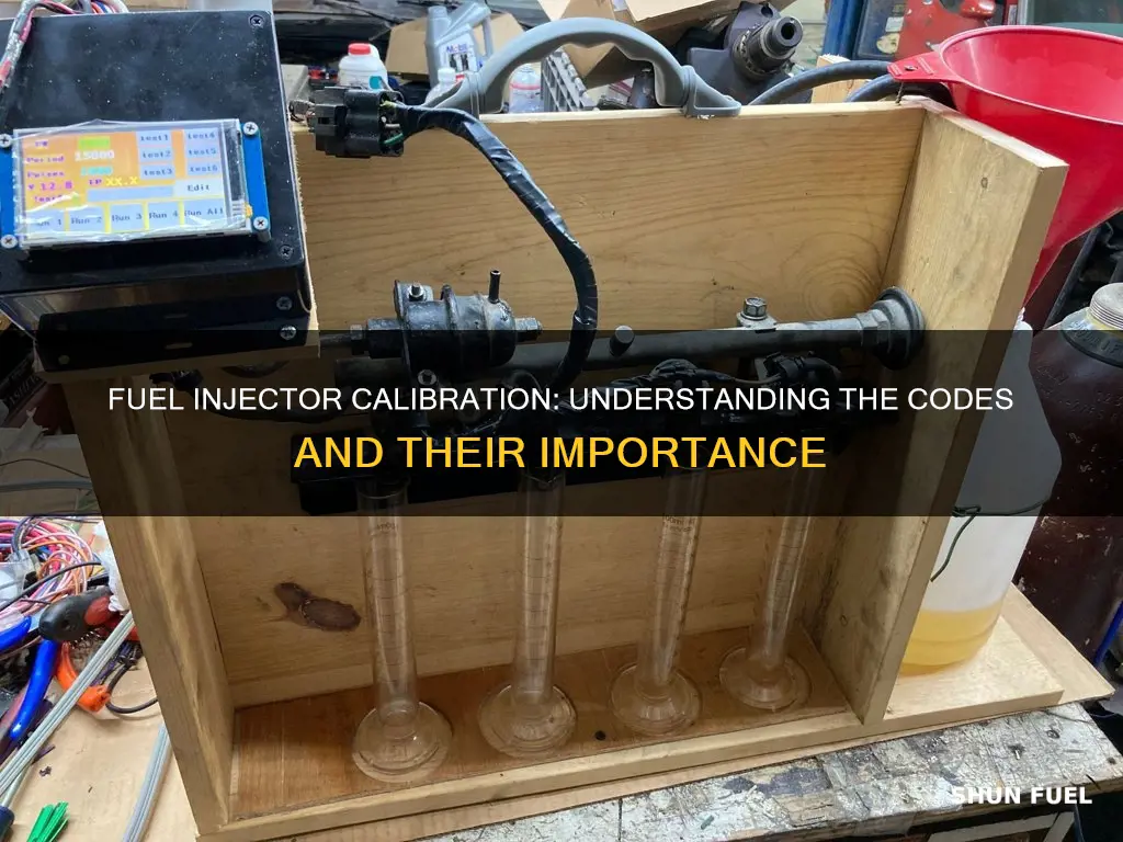 what are fuel injector calibration codes