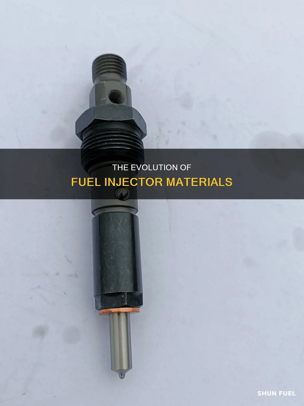 what are fuel injectors made of