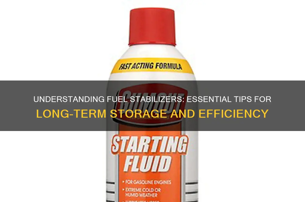 what are fuel stabilizers