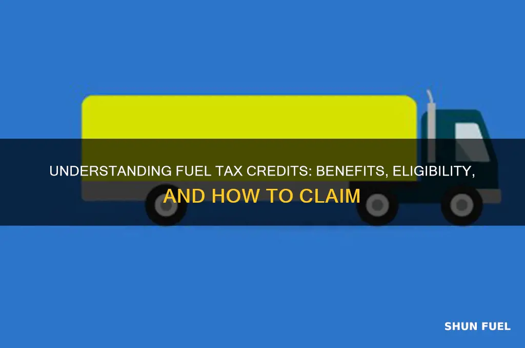 what are fuel tax credits