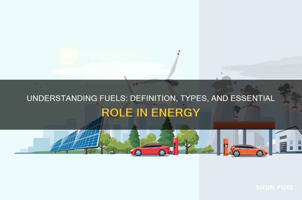 what are fuels definition