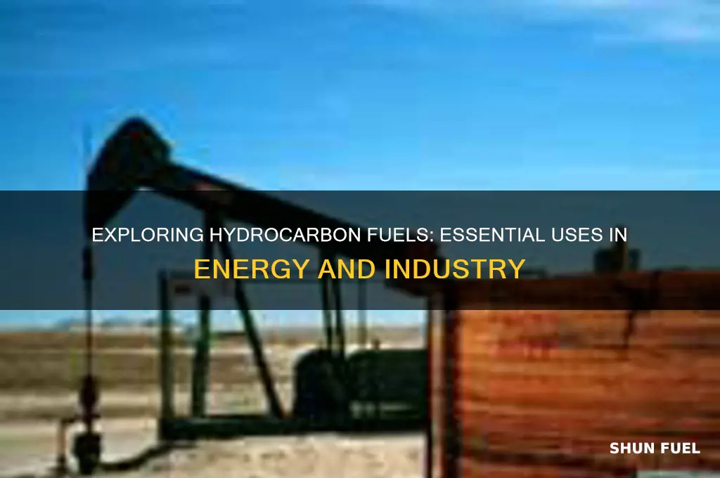 what are hydrocarbon fuels used for