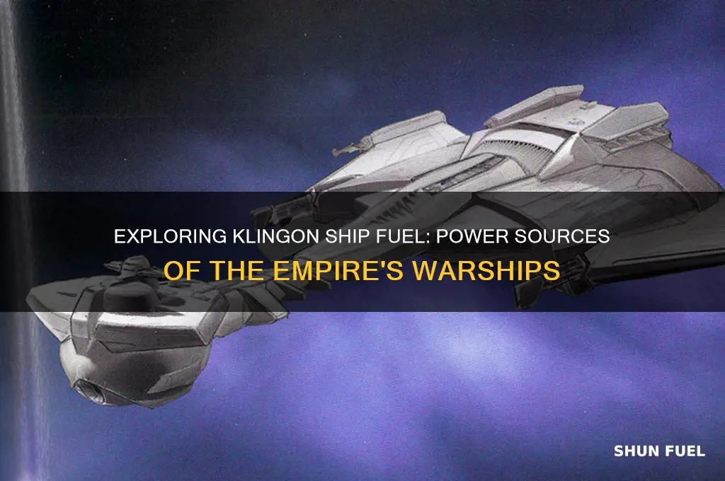 what are klingon ship fuel
