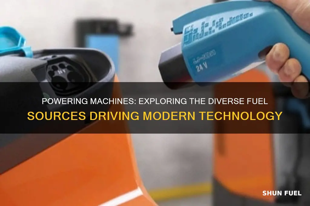 what are machines fueled by