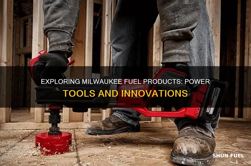 what are milwaukee fuel products