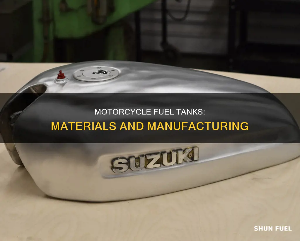 what are motorcycle fuel tanks made of