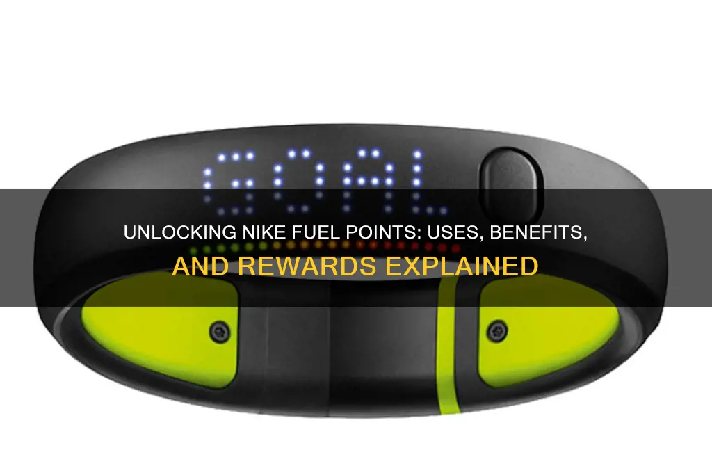 what are nike fuel points used for